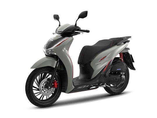 Honda SH160i Xám Đen Thể Thao